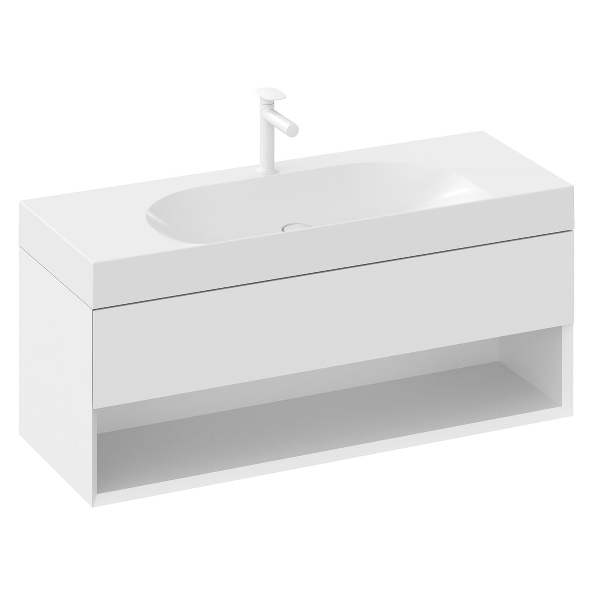 Ravak Servantskap Lite Hvit Blank 120 cm med Servant
