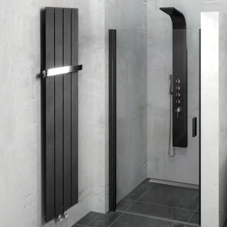 Håndkletørker 614 W <strong>Calore</strong>  Svart Matt
