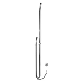 El Håndkletørker 45 W <strong>Tempra</strong>  Krom Blank