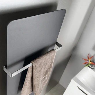 Håndkleholder for Håndkletørker <strong>Solvia</strong>  Rustfritt stål Matt 39 cm