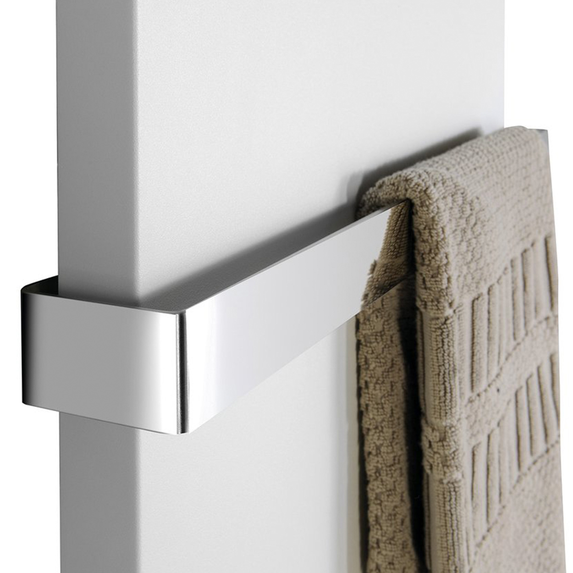 Håndkleholder for Håndkletørker Magnetiq Rustfritt stål Blank 51x8 cm