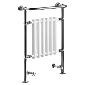 Håndkletørker 550 W <strong>Ashford</strong>  Hvit-Krom