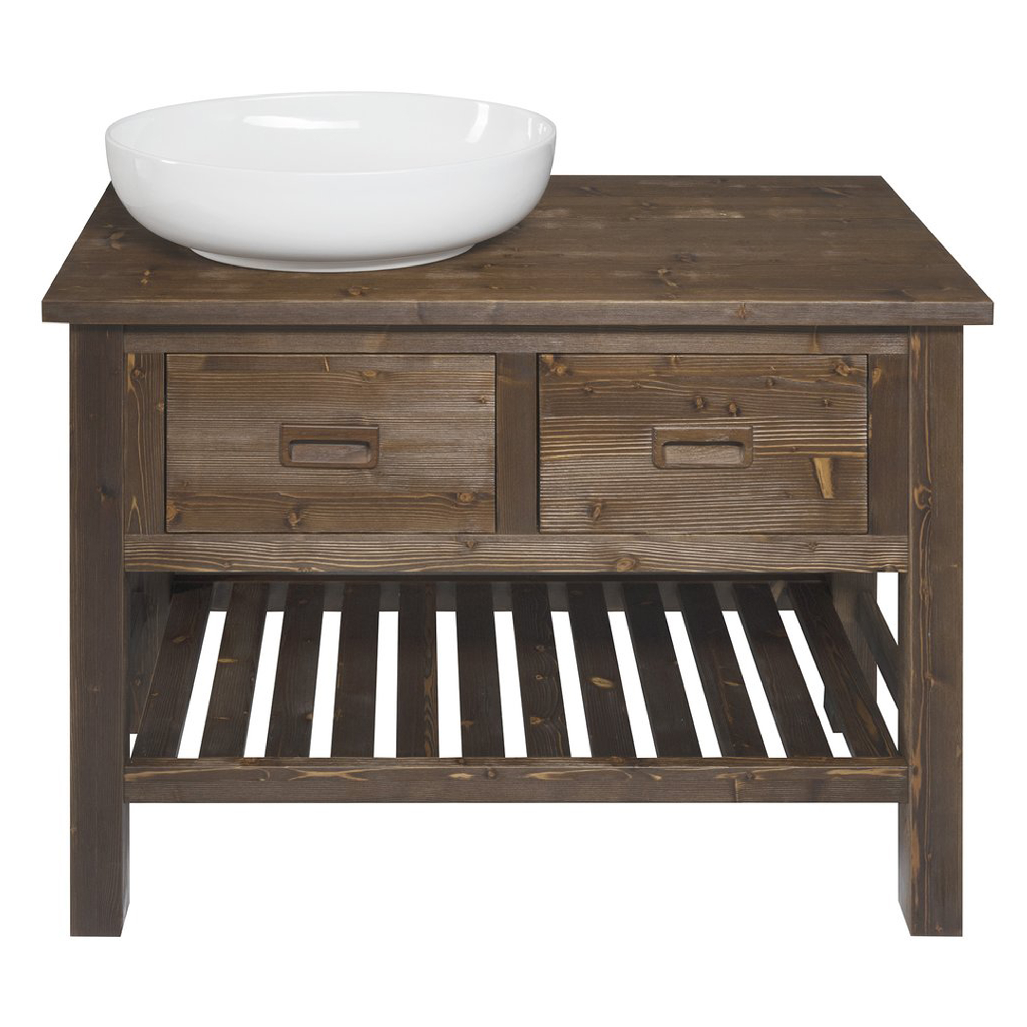 Servantskap Suite Mørkt tre 100x50 cm