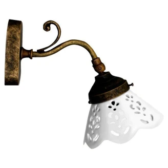 Vegglampe <strong>Lilia</strong>  Bronse 14 cm