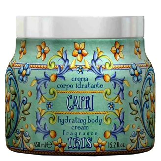 <strong>Rudy Profumi</strong>  Le Maiologe Classic Kroppskrem Iris från Capri 450 ml