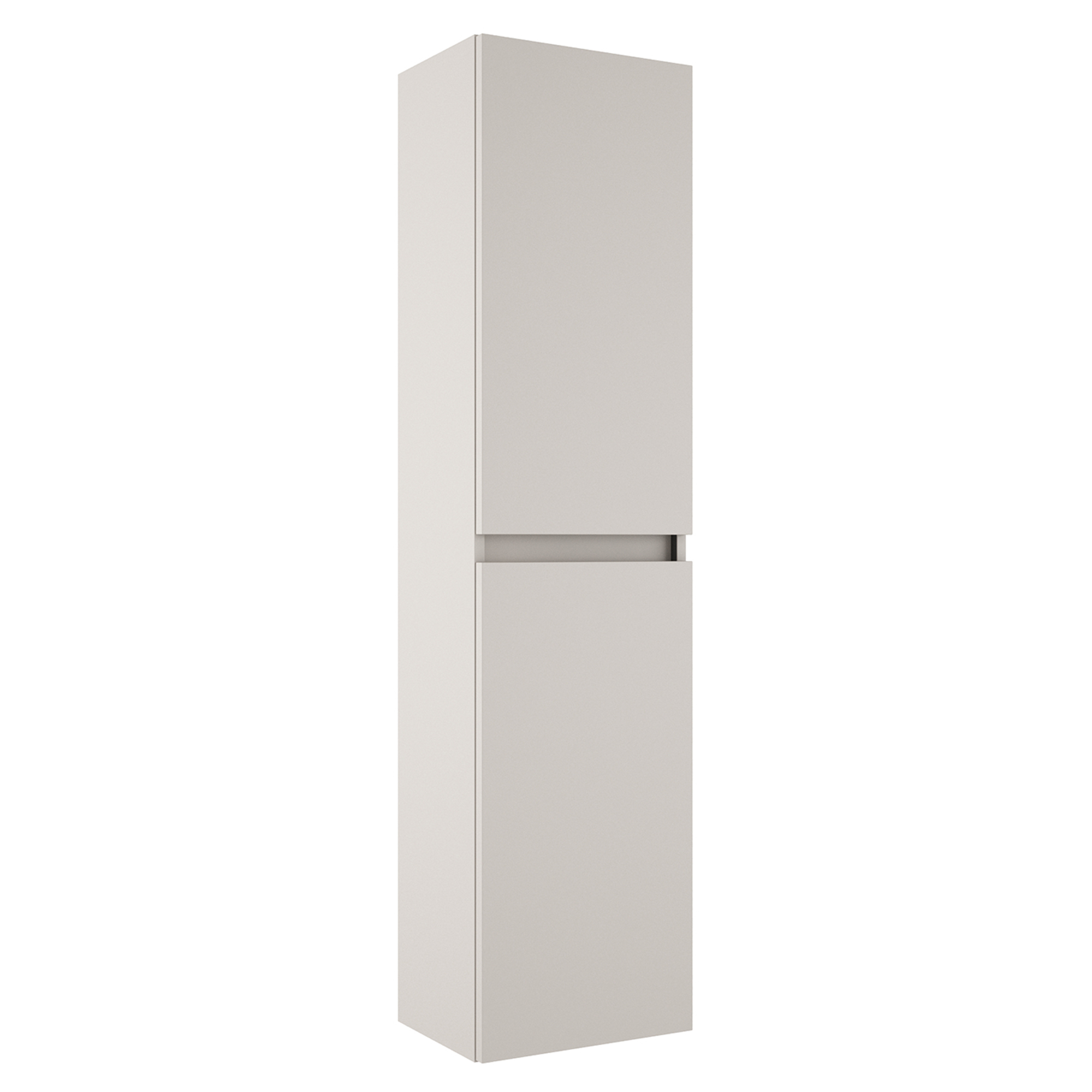 Høyskap Blisse Beige Matt 140 cm