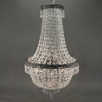 Werner Voss Hengende Lampe <strong>Crystal Clear</strong>  Antikk Sink Blank 75 cm