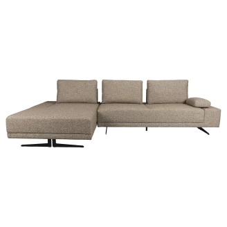 Dutchbone Sofa Venstre <strong>Shelly</strong>  Brun