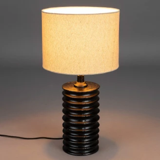 Dutchbone Bordlampe <strong>Yalu</strong>  Svart