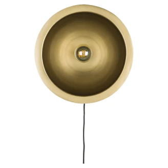 Vegglampe <strong>Lioran</strong>  Svart, Gull L