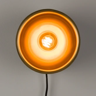 Vegglampe <strong>Lioran</strong>  Svart, Gull S