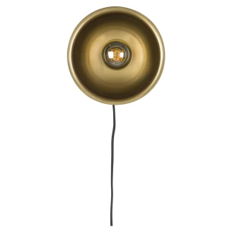 Vegglampe <strong>Lioran</strong>  Svart, Gull S