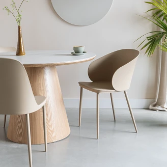 Spisebord Joen Beige Ø115 cm