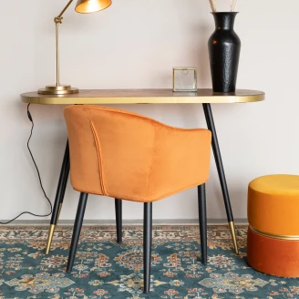Stol med Armlener <strong>Lioren</strong>  Oransje