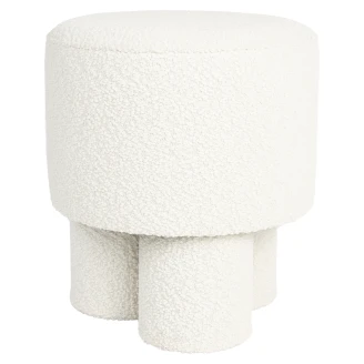 Sittepuff <strong>Saro</strong>  Hvit