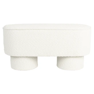 Sittepuff <strong>Saro</strong>  Hvit