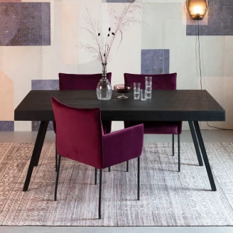 Spisebord Lioric Svart 180x90 cm