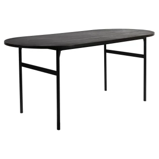 Spisebord <strong>Lignis</strong>  Svart 180x80 cm