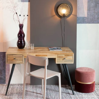 Skrivebord <strong>Phyren</strong>  Brun 113x55.5 cm