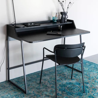 Skrivebord <strong>Sorel</strong>  Svart 120x60 cm