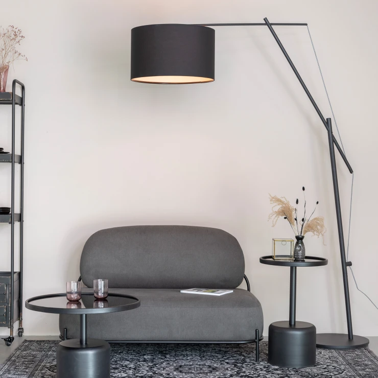 Gulvlampe Zune Svart