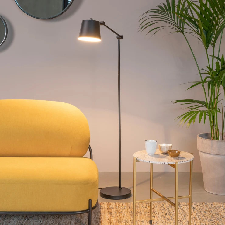 Gulvlampe Vian Svart
