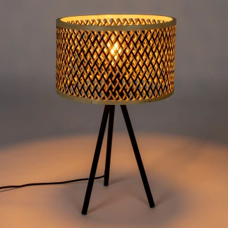 Bordlampe <strong>Ravo</strong>  Beige, Svart