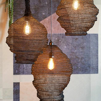 Hengende Lampe M <strong>Jaro</strong>  Svart