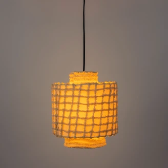 Hengende Lampe Bred Zaro Beige