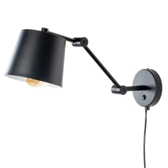 Vegglampe Vian Svart