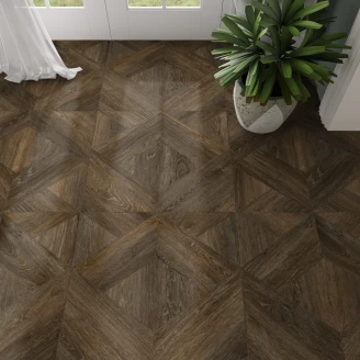 Träklinker <strong>Ekeby</strong>  Brun Walnut Matt 61x61 cm