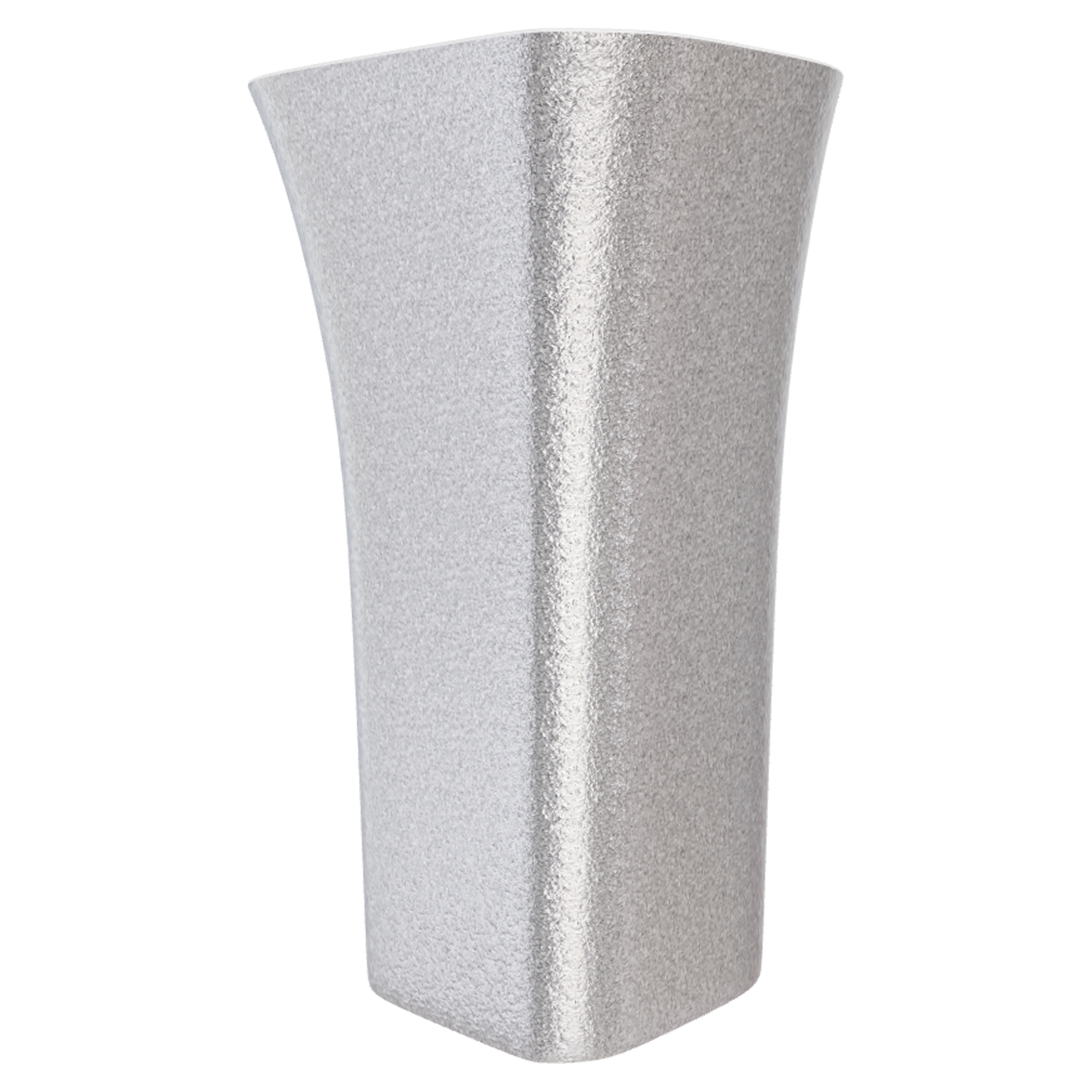 Håndlaget Mineral DuraBe Servant Luminosa Sølv Blank 85 cm