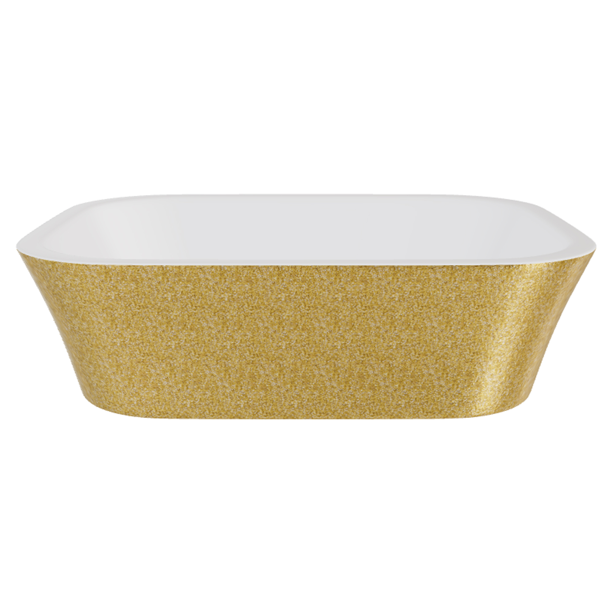 Håndlaget Mineral DuraBe Servant Luminosa Gull Blank 40x50 cm