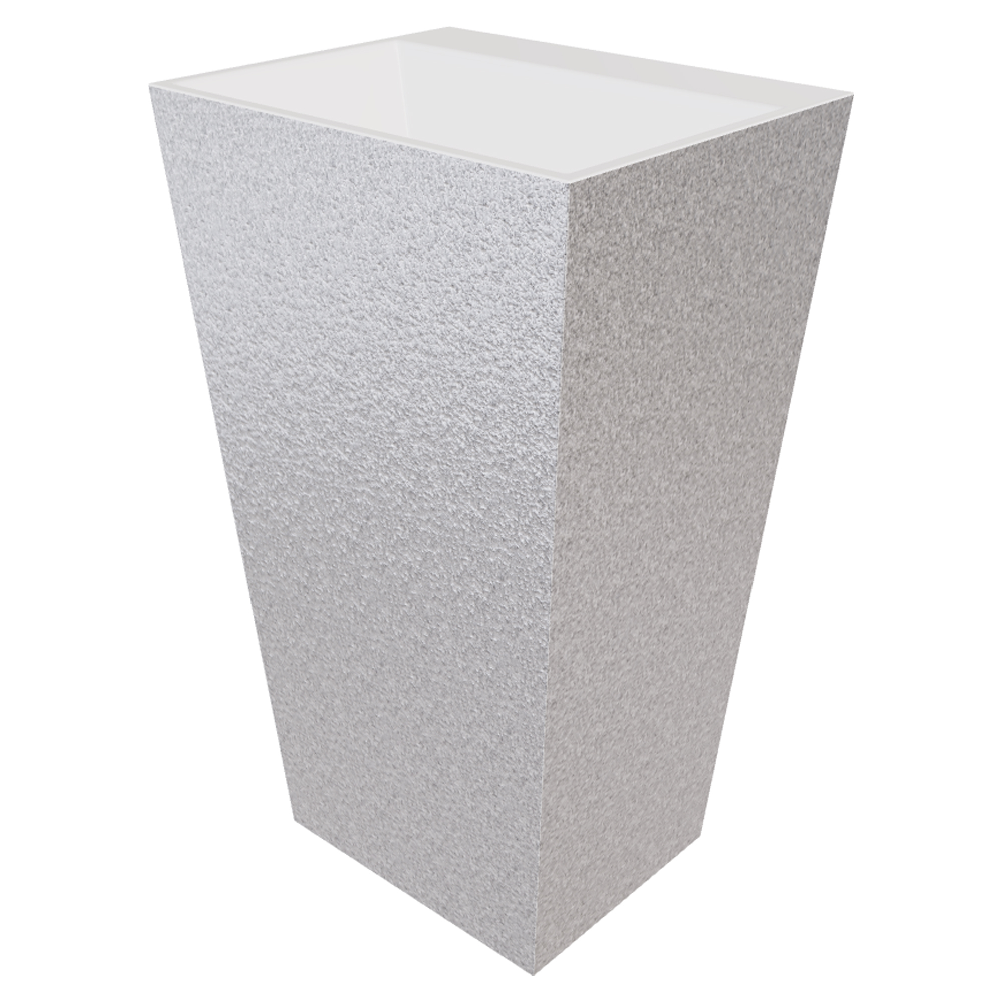 Håndlaget Mineral DuraBe Servant Celestiale Sølv Blank 85 cm