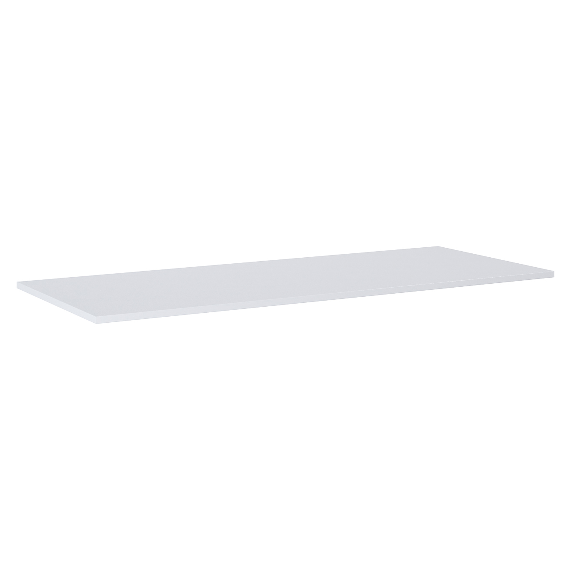 Benkeplate Bloc Hvit Matt 120 cm