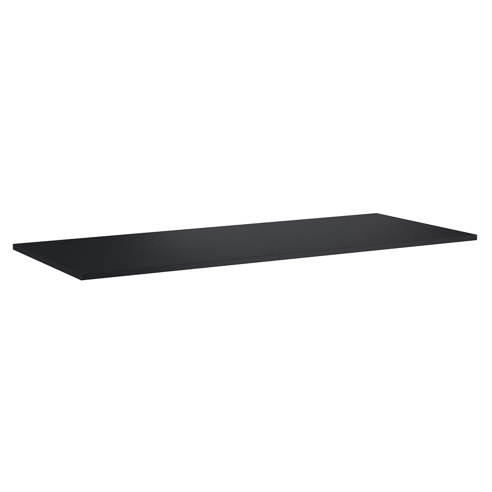 Benkeplate Bloc Svart Matt 120 cm