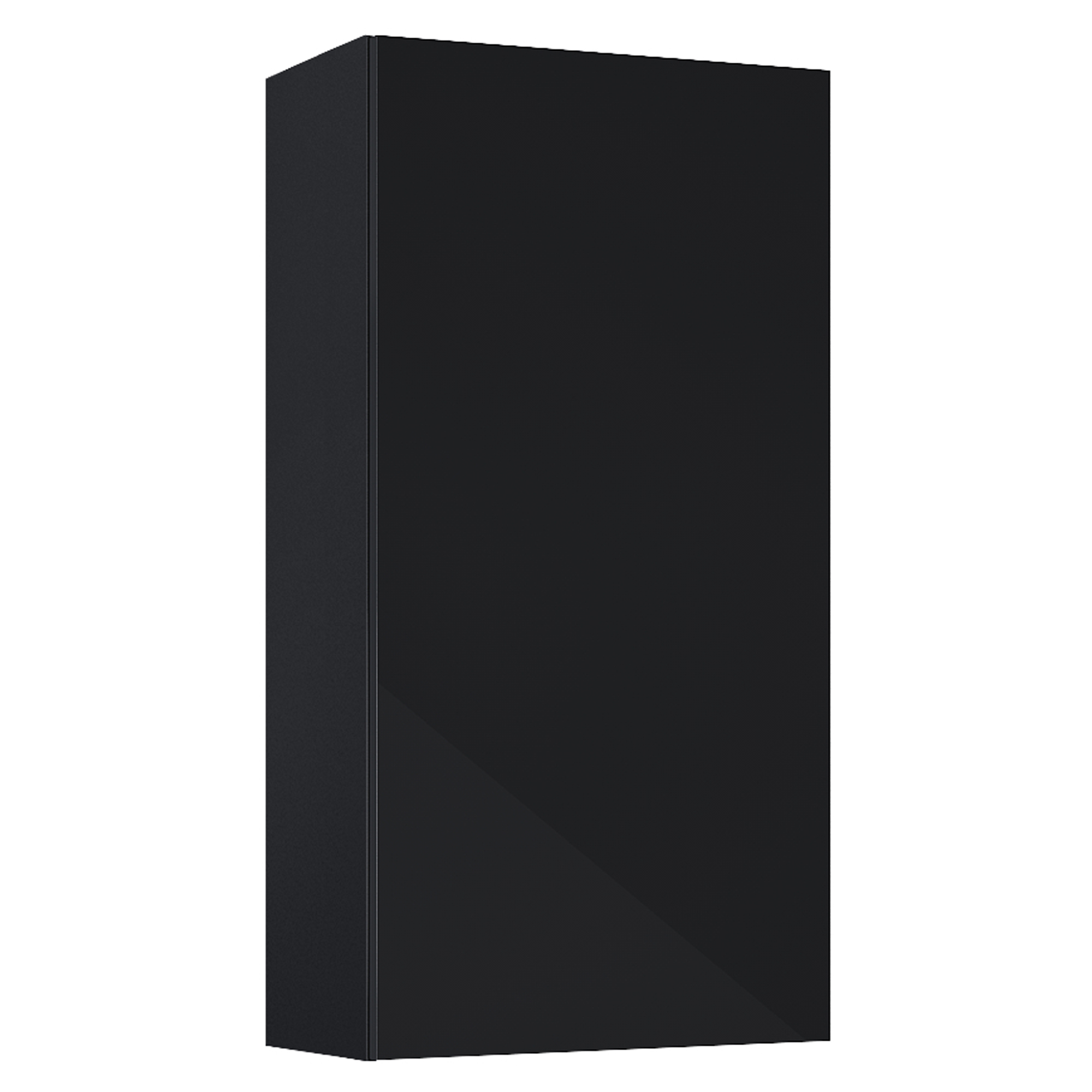 Veggskap Unity Svart Blank 40x31.6x80 cm