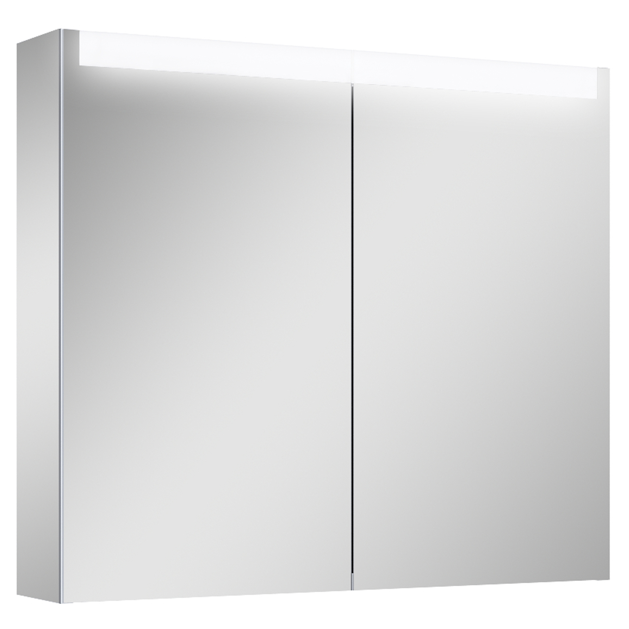 Speilskap med LED-belysning Aquamarine 80 cm
