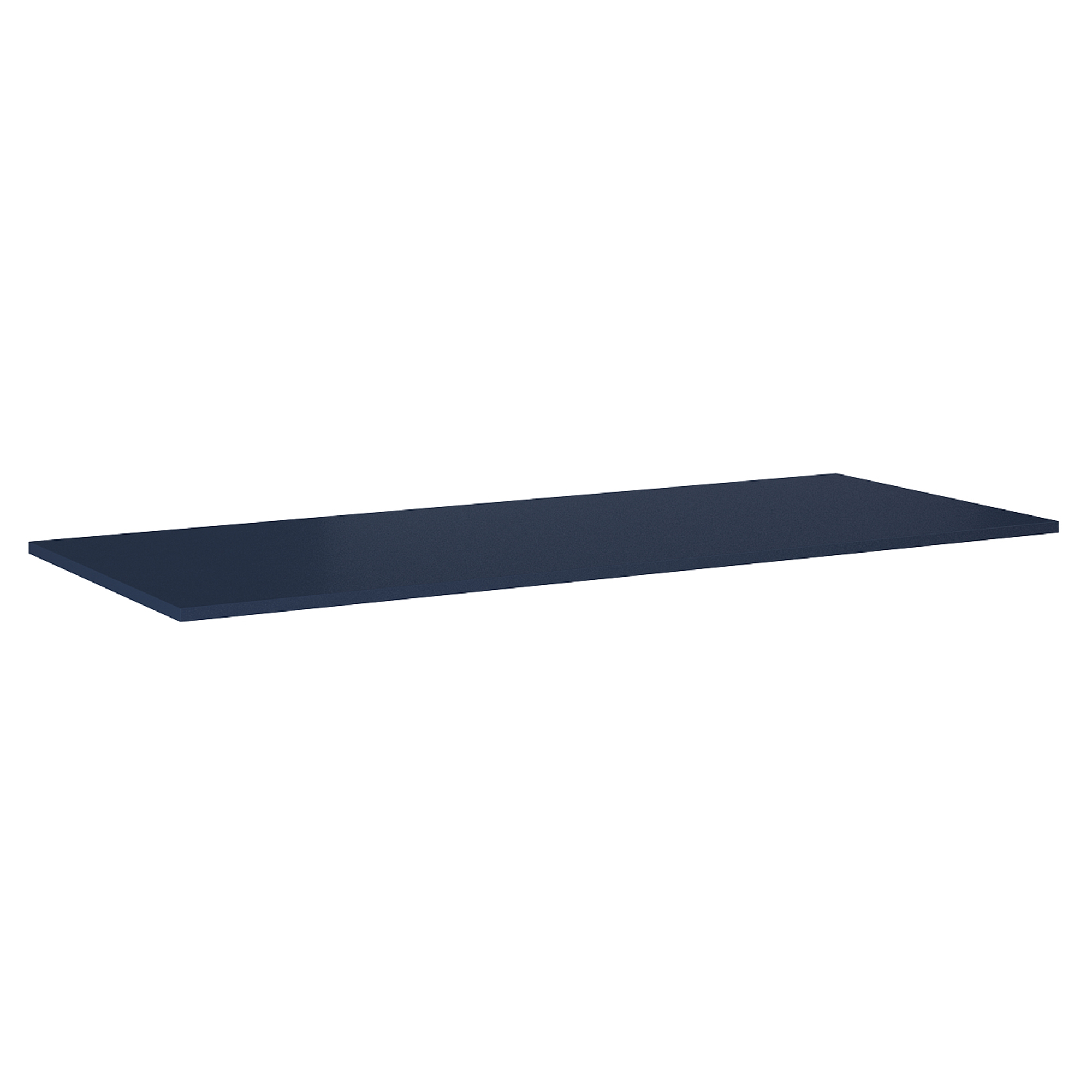 Benkeplate Bloc Blå Matt 120 cm