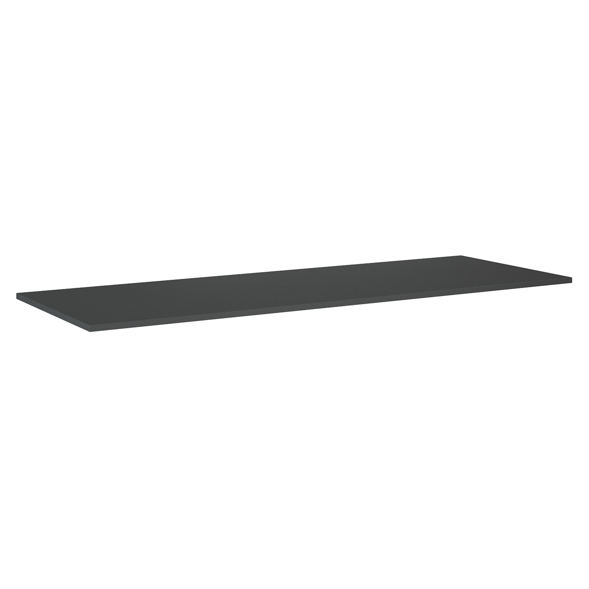 Benkeplate Bloc Antrasitt Matt 140 cm