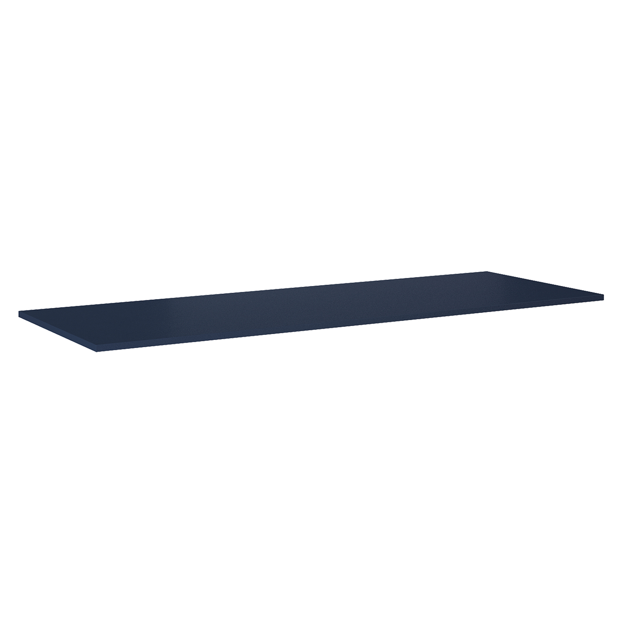 Benkeplate Bloc Blå Matt 140 cm