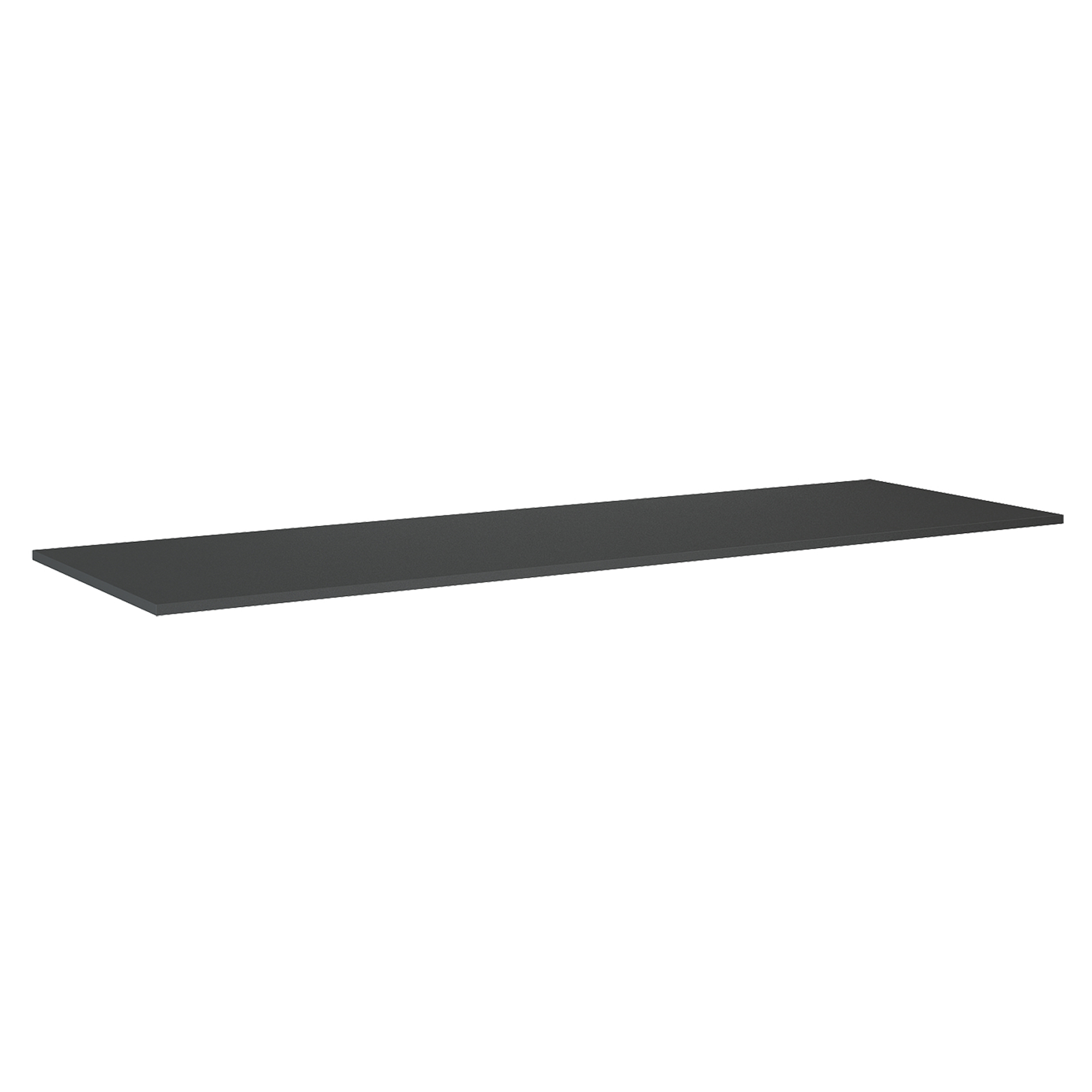 Benkeplate Bloc Antrasitt Matt 160 cm