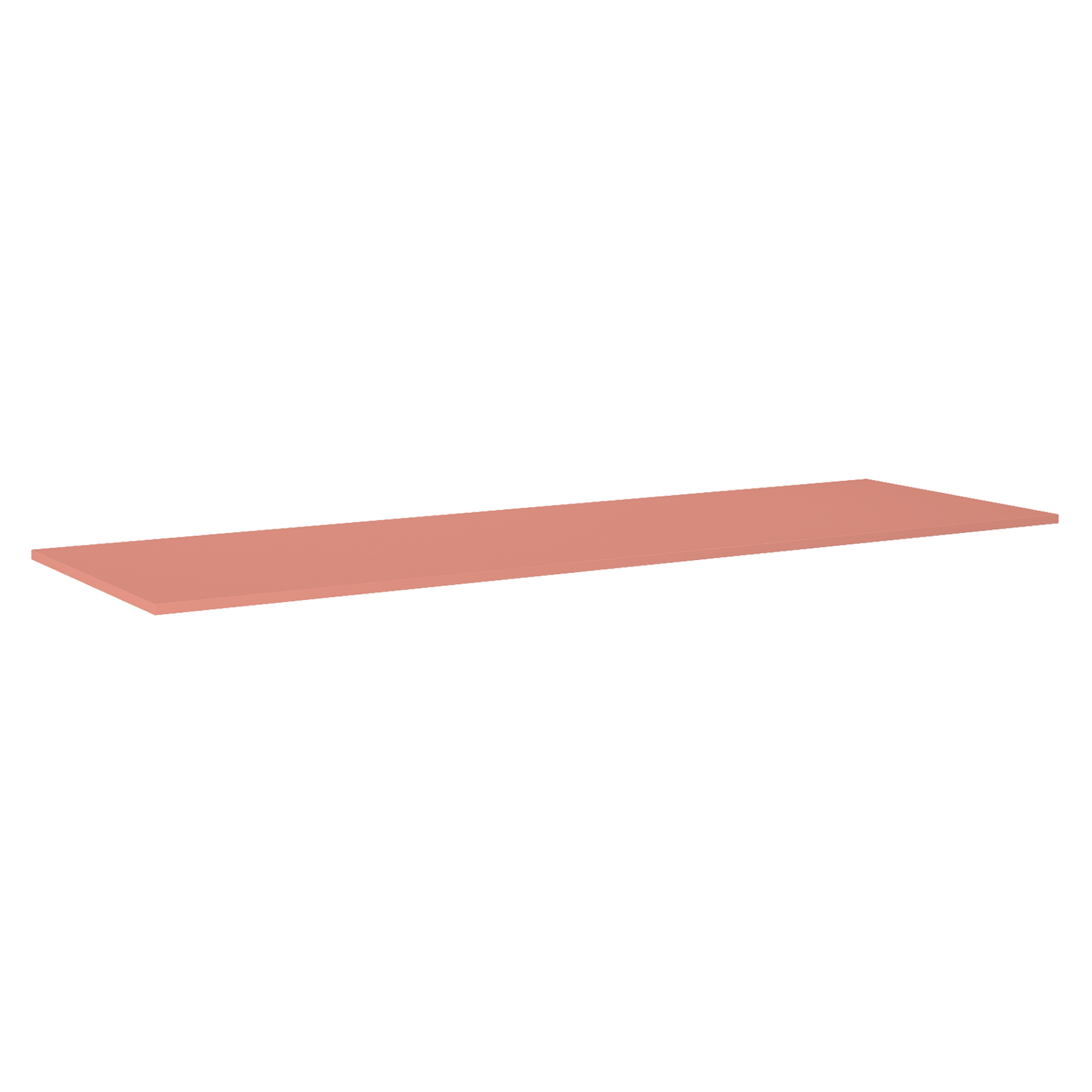 Benkeplate Bloc Rosa Matt 160 cm