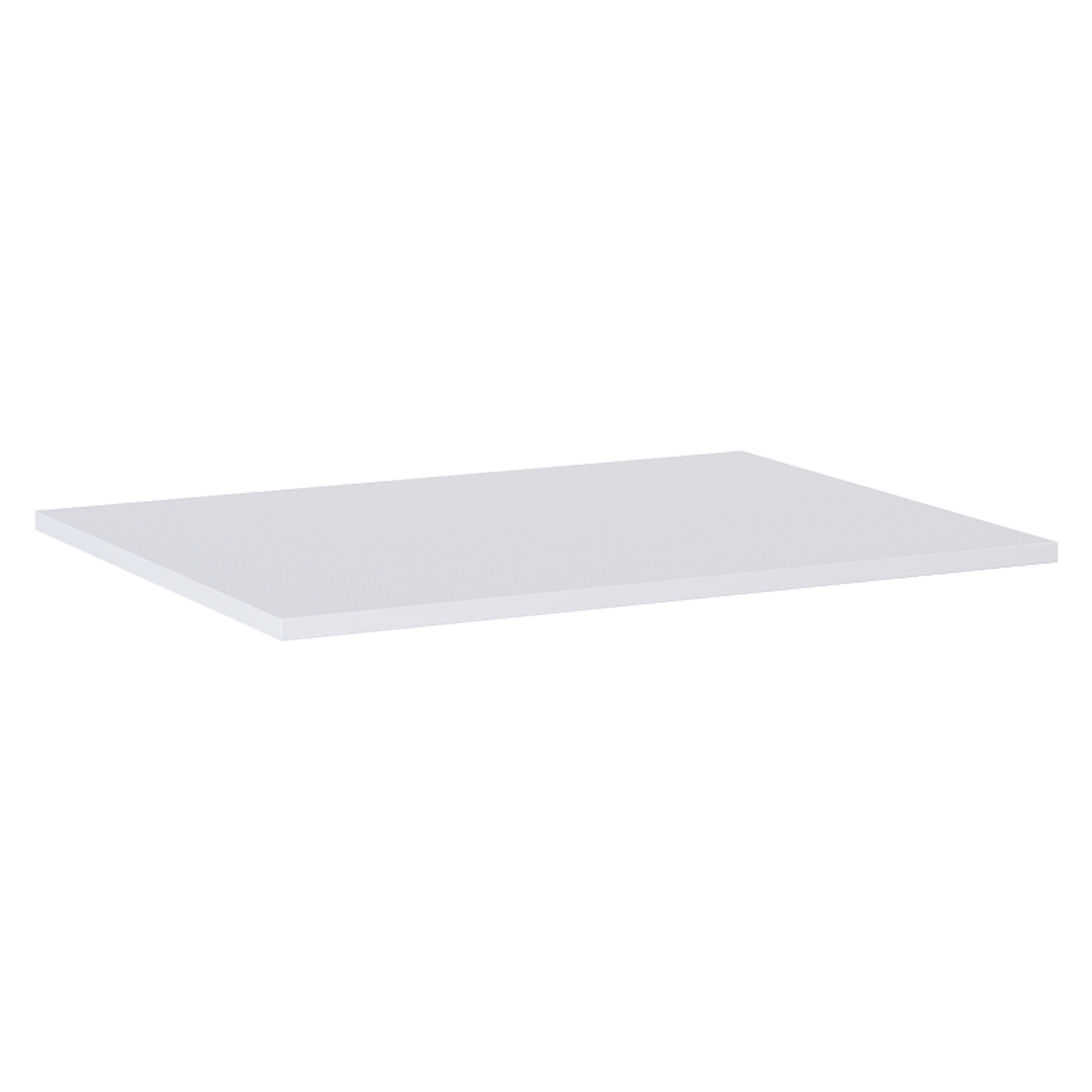 Benkeplate Bloc Hvit Matt 60 cm