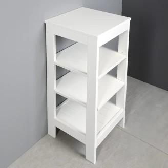 Hylleskap <strong>Solix</strong>  Hvit Matt 86 cm