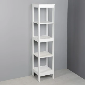 Hylleskap <strong>Solix</strong>  Hvit Matt 152 cm