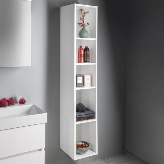 Hylleskap <strong>Linnea</strong>  Hvit Matt 30x170 cm
