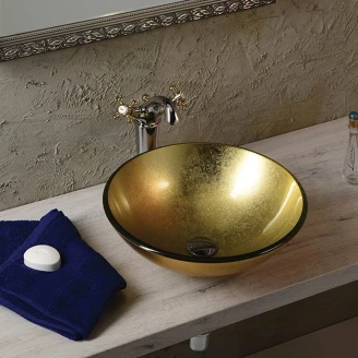 Servant <strong>Fathom</strong>  Guld Blank Ø 42 cm