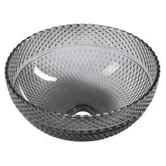 Håndvask <strong>Asteria</strong>  Sort Blank Rund Ø 40 cm