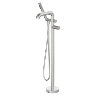 Gulvblander med Dusjsett Rund <strong>Silia</strong>  HEXA Krom Matt